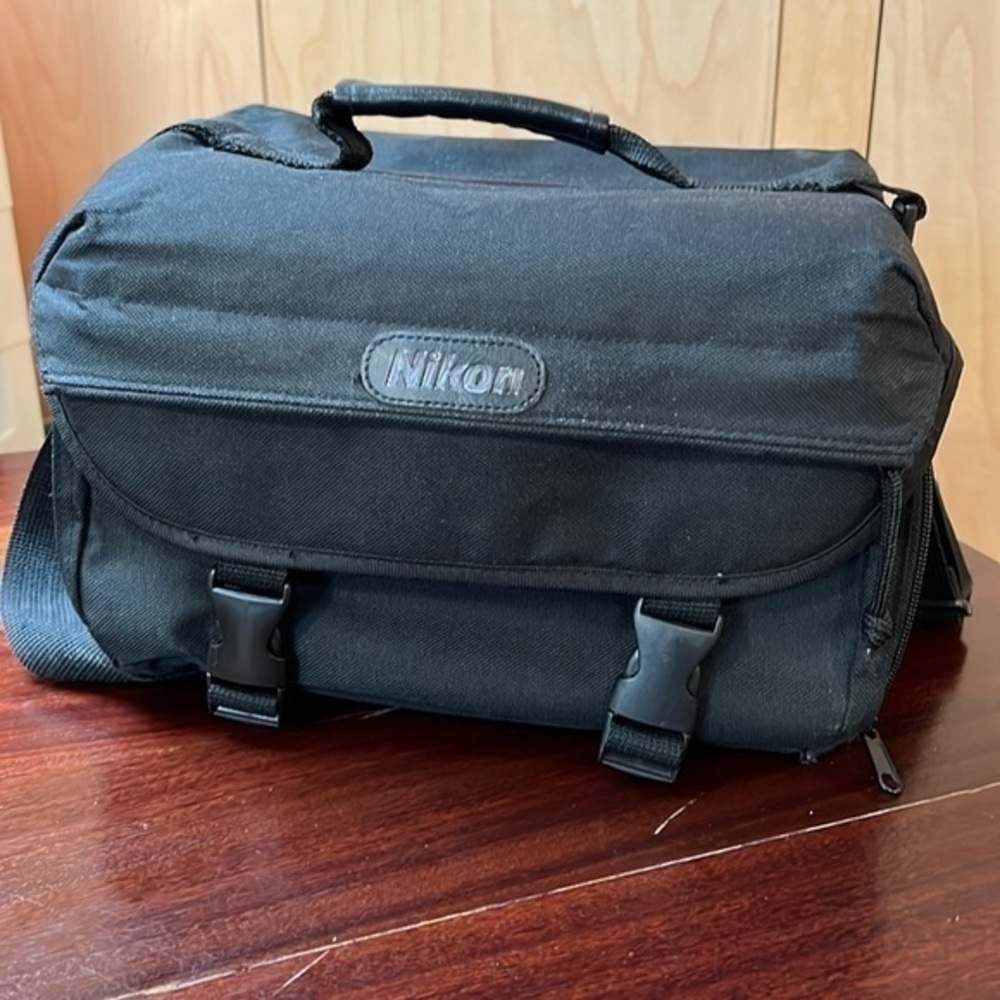 Nikon camera bag black 8”x12”x 8”